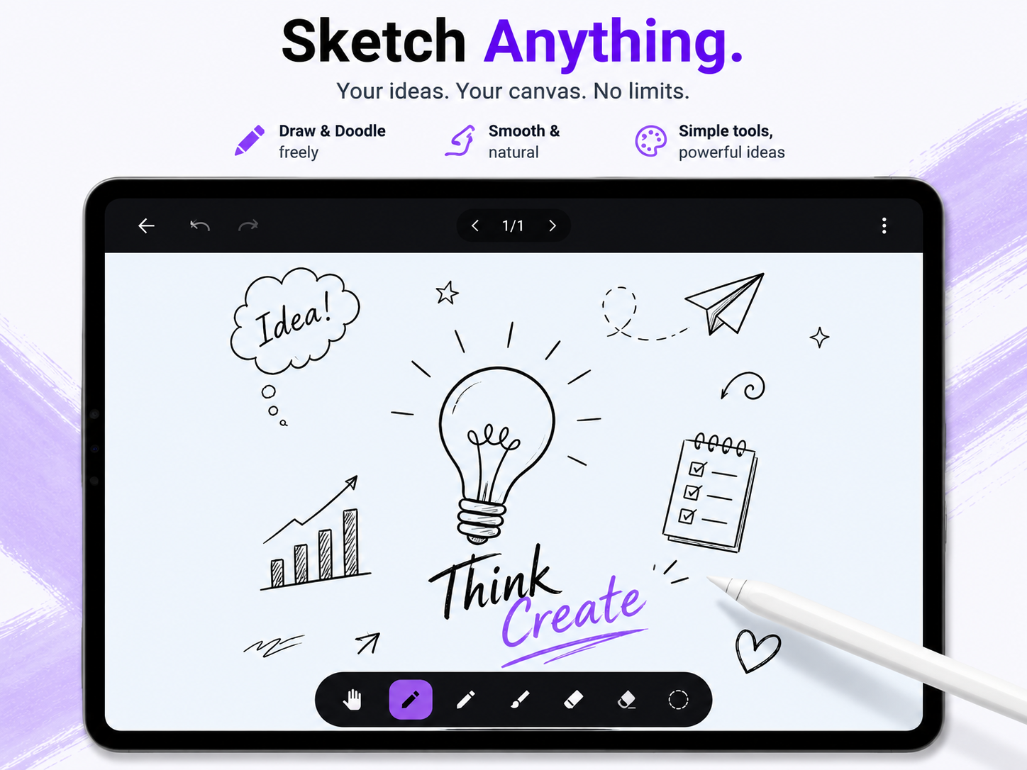 Tablet Stylus Sketchpad