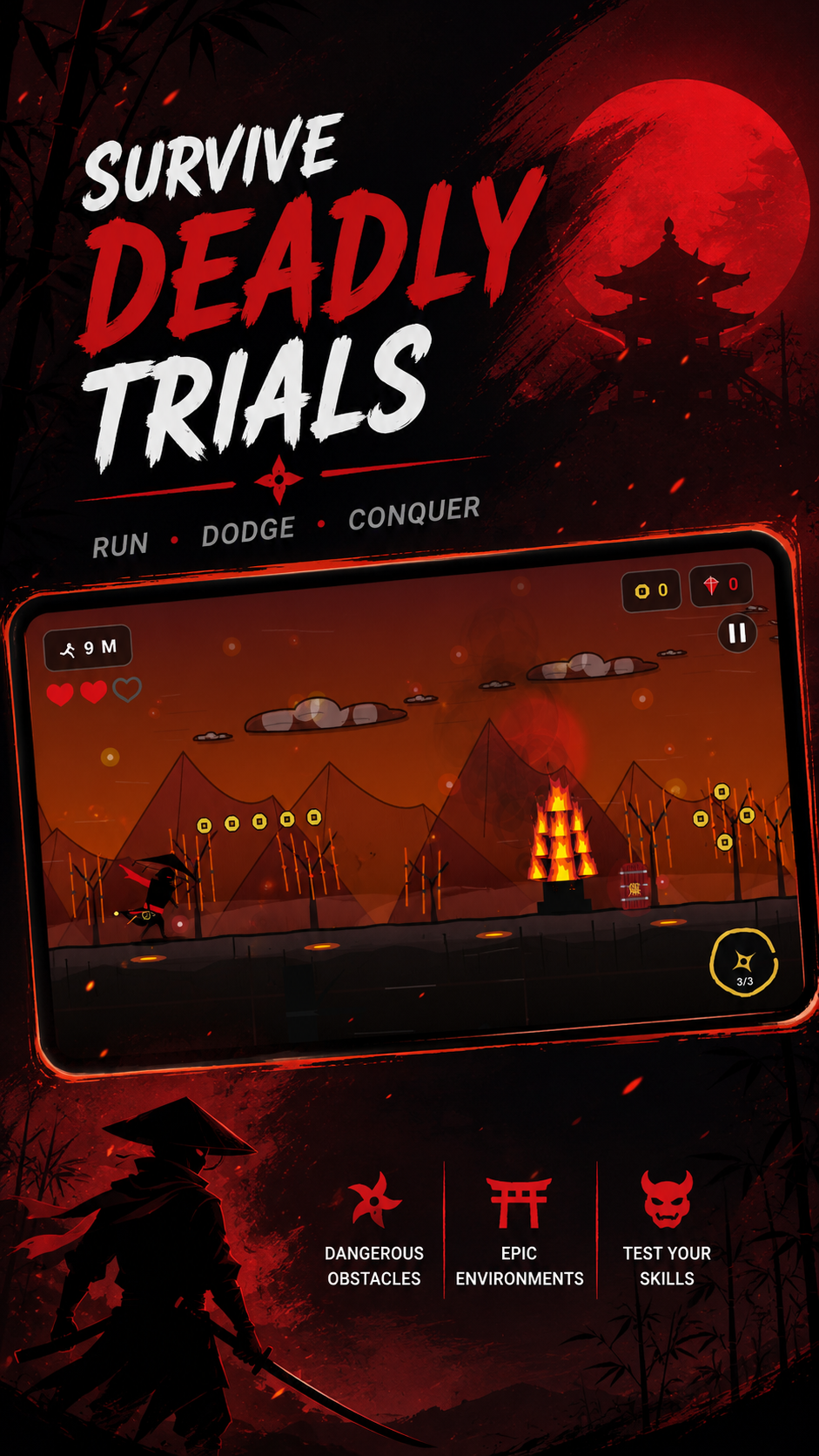 Burning Village